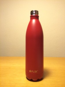 Thermosflasche in rot von FLSK