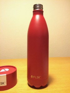 FLSK Trinkflasche in rot